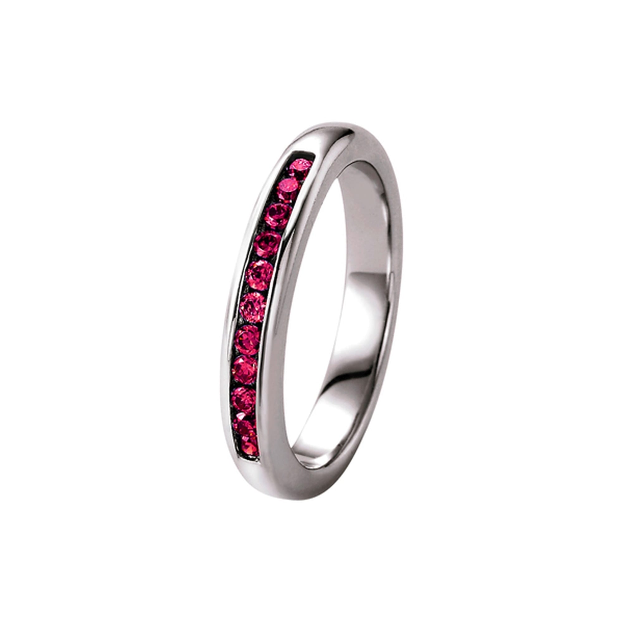 GIORGIO MARTELLO MILANO Silberring "mit fuchsia Zirkonia, Silber 925" günstig online kaufen