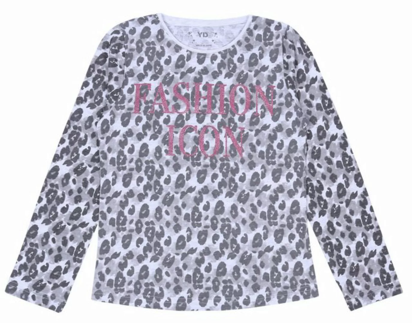 Sarcia.eu Langarmbluse Graue Bluse/Sweatshirt mit Leopardenmuster 12-13 Jah günstig online kaufen