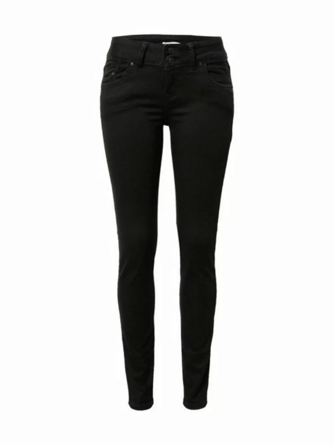 LTB Damen Jeans Molly M Super Slim Fit - Schwarz - Black to black Wash günstig online kaufen