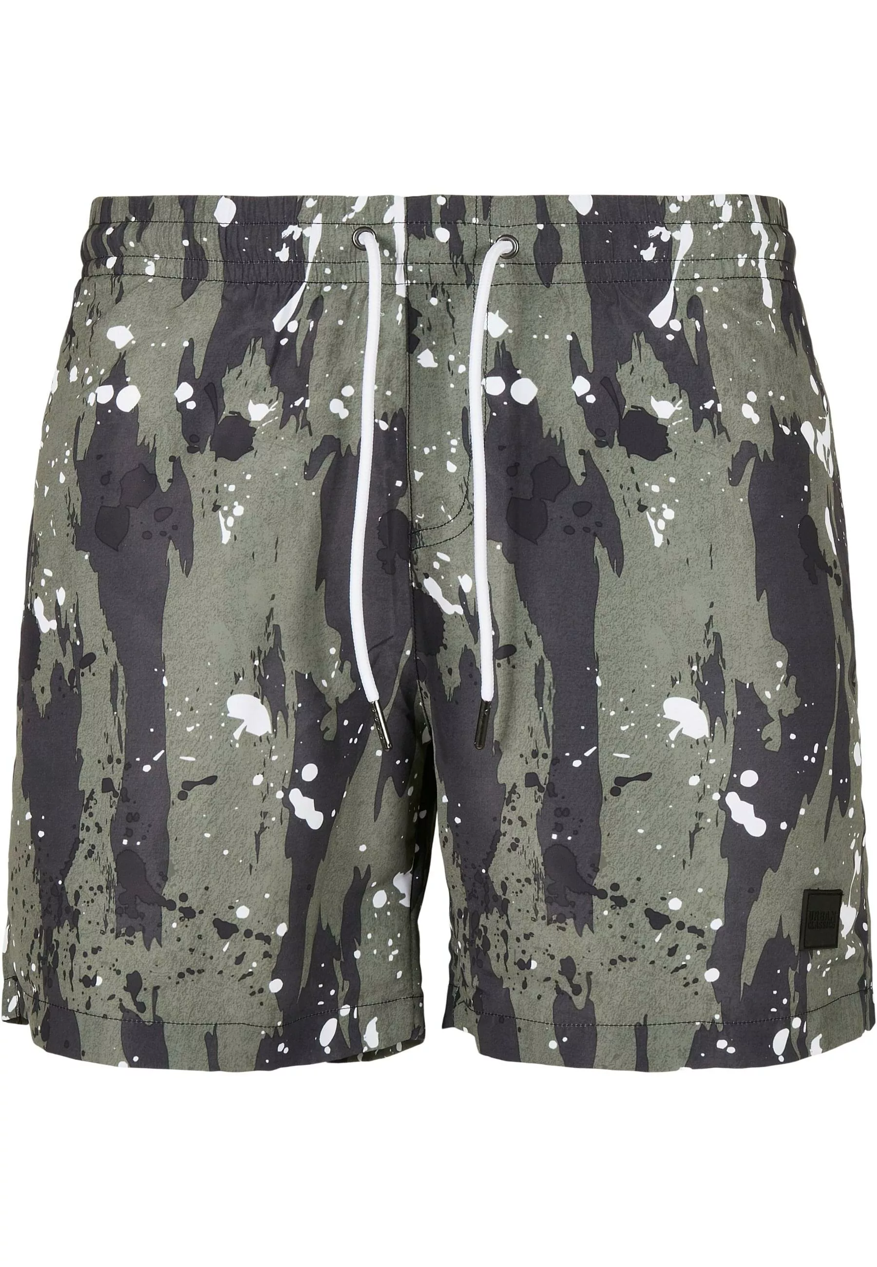 URBAN CLASSICS Badeshorts "Urban Classics Herren Pattern Swim Shorts" günstig online kaufen