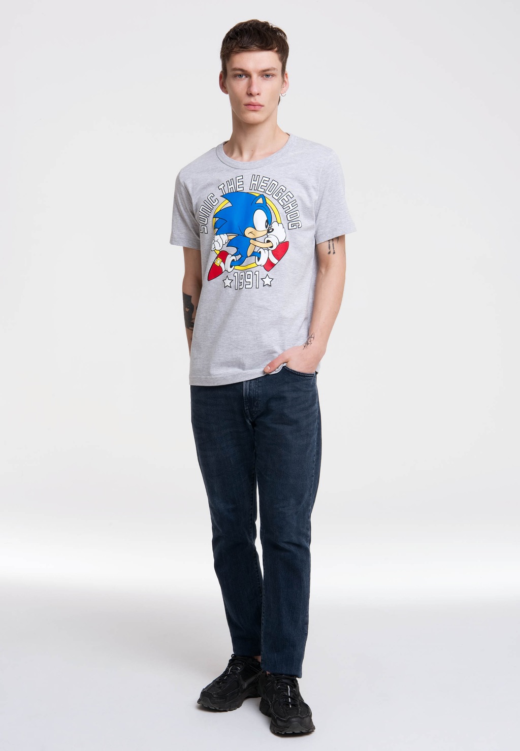 LOGOSHIRT T-Shirt "Sonic the Hedgehog 1991", mit Retro-Print günstig online kaufen