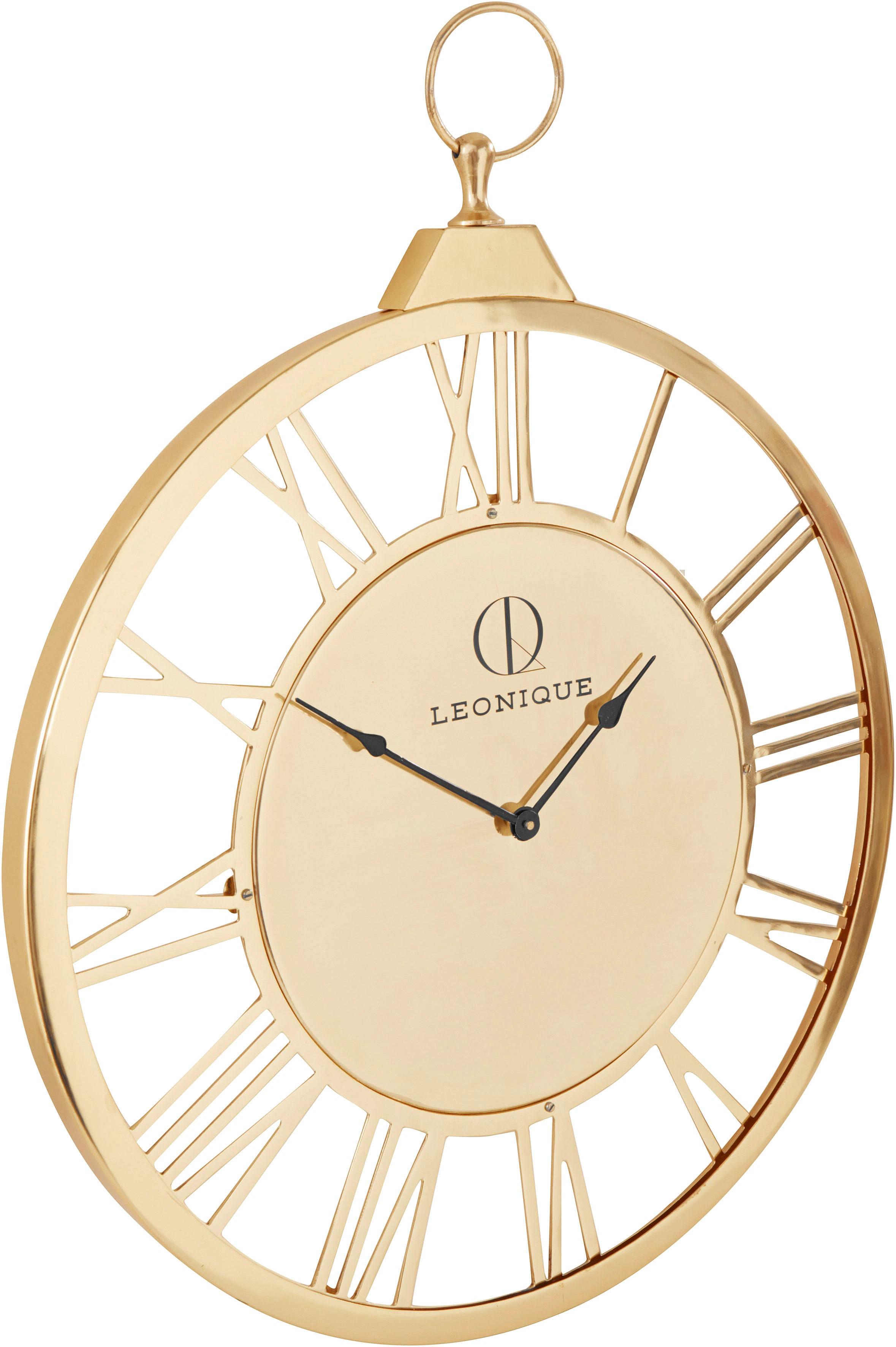 Leonique Wanduhr "Leonique GOLD", römische Ziffern, 58 cm günstig online kaufen