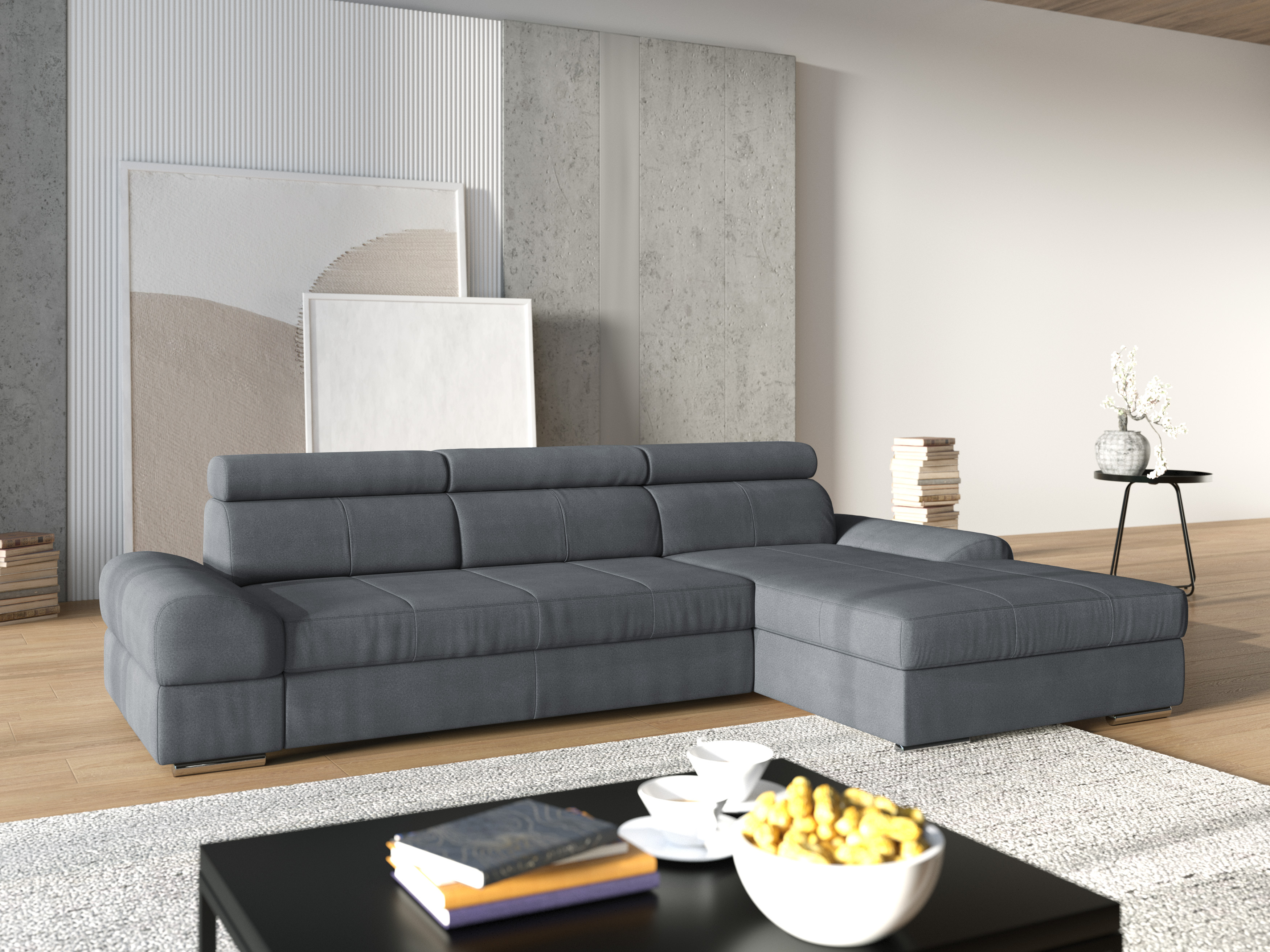 sit&more Ecksofa Broadway, mit verstellbaren Kopfteilen, wahlweise mit Bett günstig online kaufen