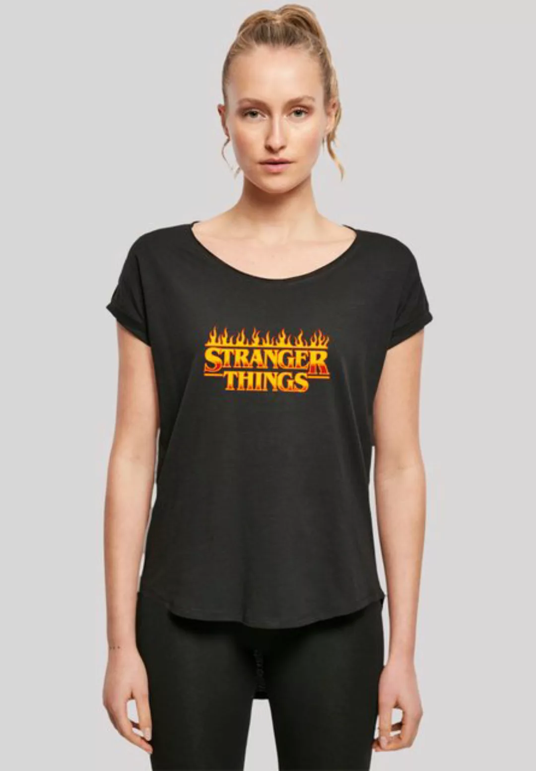 F4NT4STIC T-Shirt Stranger Things Fire Logo Women Netflix TV Series Premium günstig online kaufen