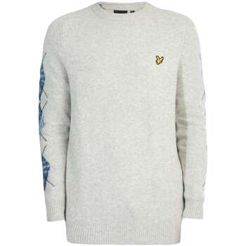 Lyle & Scott  Pullover Strick mit Argyle-Ärmeln günstig online kaufen