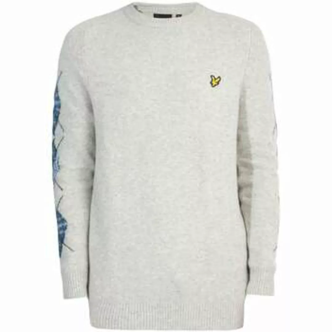 Lyle & Scott  Pullover Strick Mit Argyle-Ärmeln günstig online kaufen