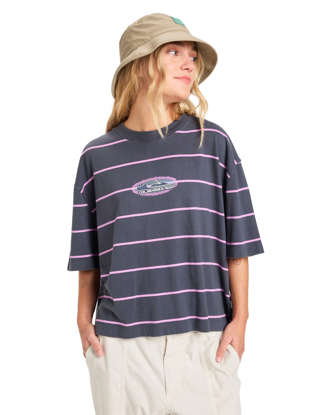 Quiksilver T-Shirt "Stripart" günstig online kaufen