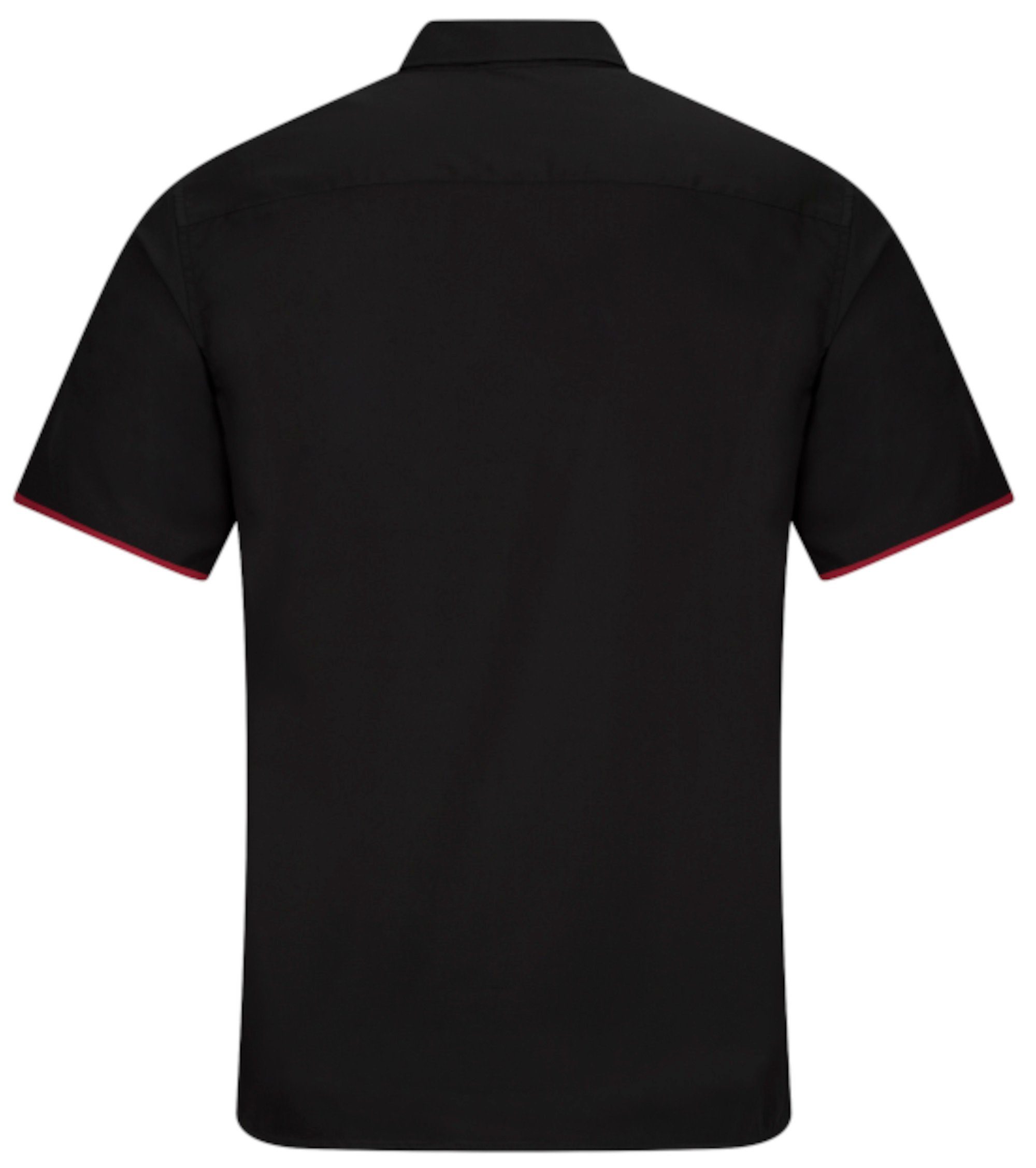 Huber Hemden Kurzarmhemd HU-0157 Button-down, Kontrast, günstig online kaufen