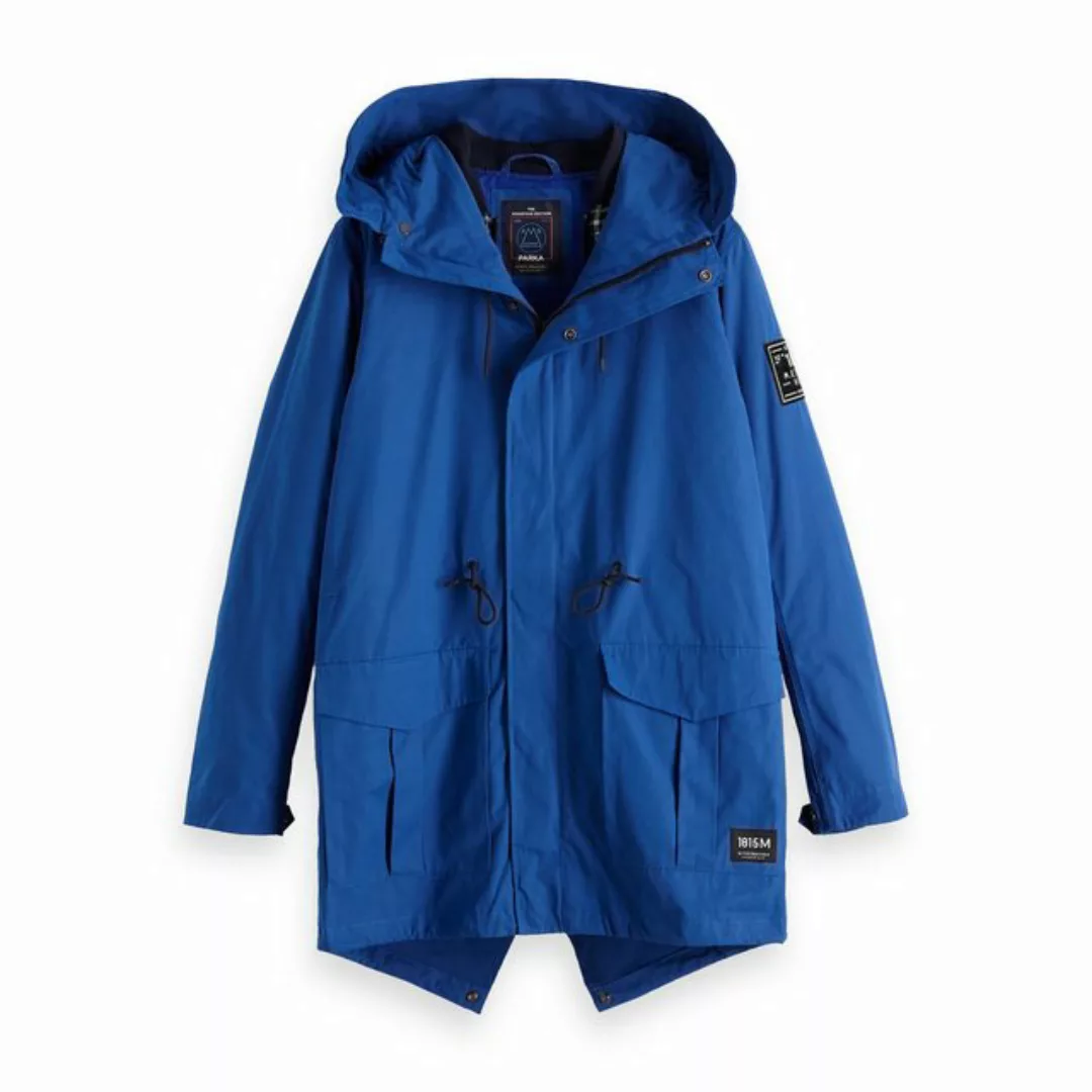 Scotch & Soda Wintermantel Scotch & Soda Herren Parka Ams Blauw Parka Jacke günstig online kaufen