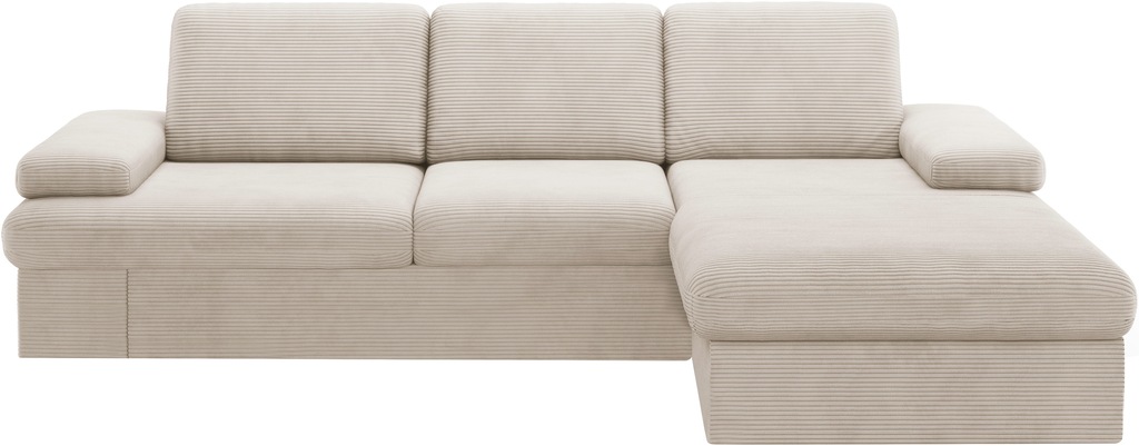 sit&more Ecksofa »Moreno«, mit Armteilverstellung,wahlweise mit Bettfunktio günstig online kaufen