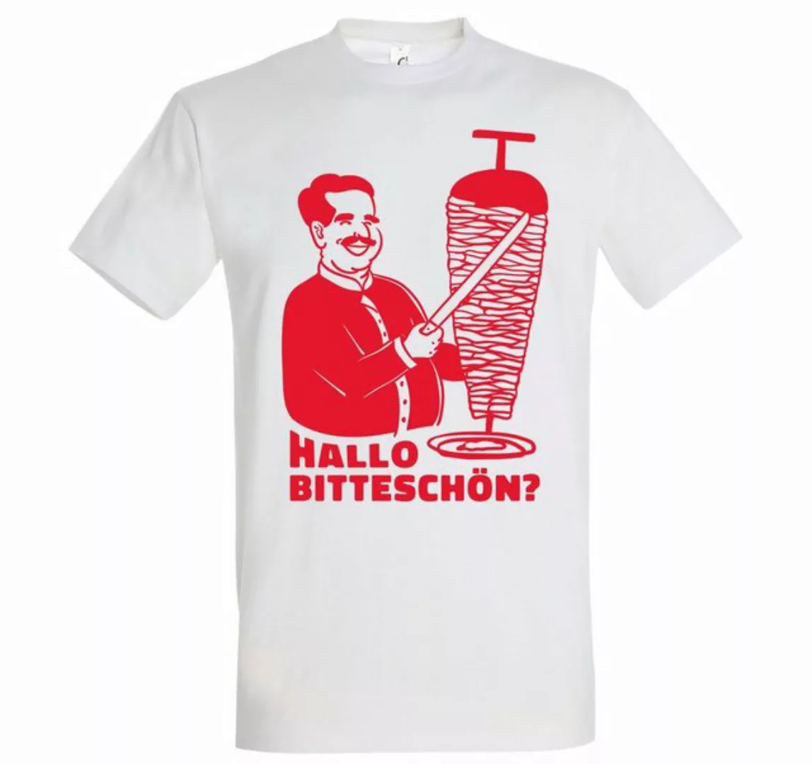 Youth Designz T-Shirt Döner Hallo Bitteschön? Herren Shirt mit lustigem Fro günstig online kaufen