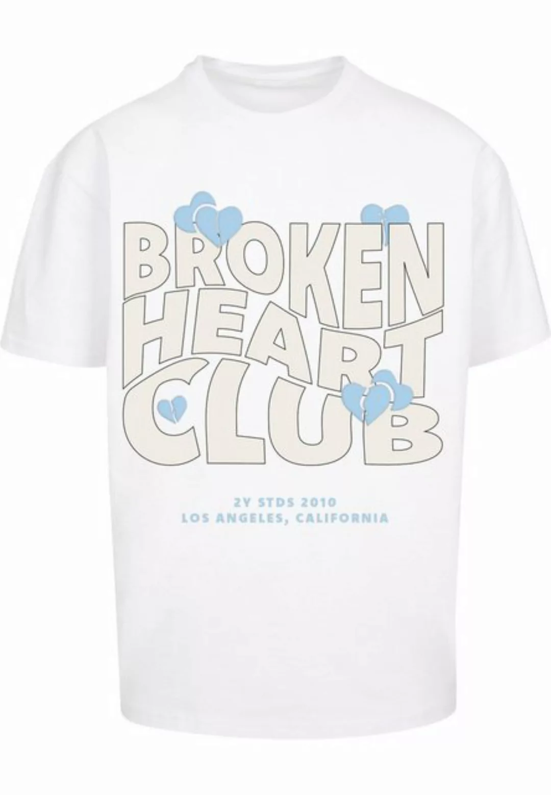 2Y Studios T-Shirt 2Y Studios Broken Heart Club Oversize Tee (1-tlg) günstig online kaufen