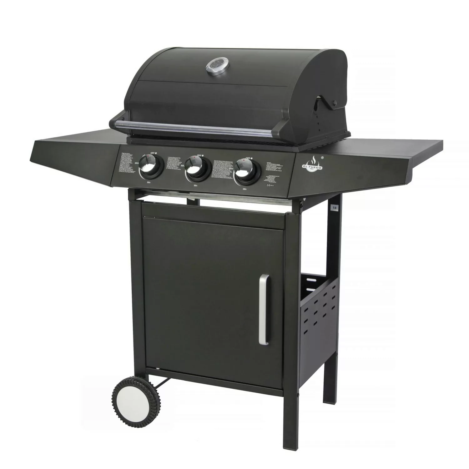 El Fuego Gasgrill "San Angelo", BxTxH: 110x53x102 cm günstig online kaufen