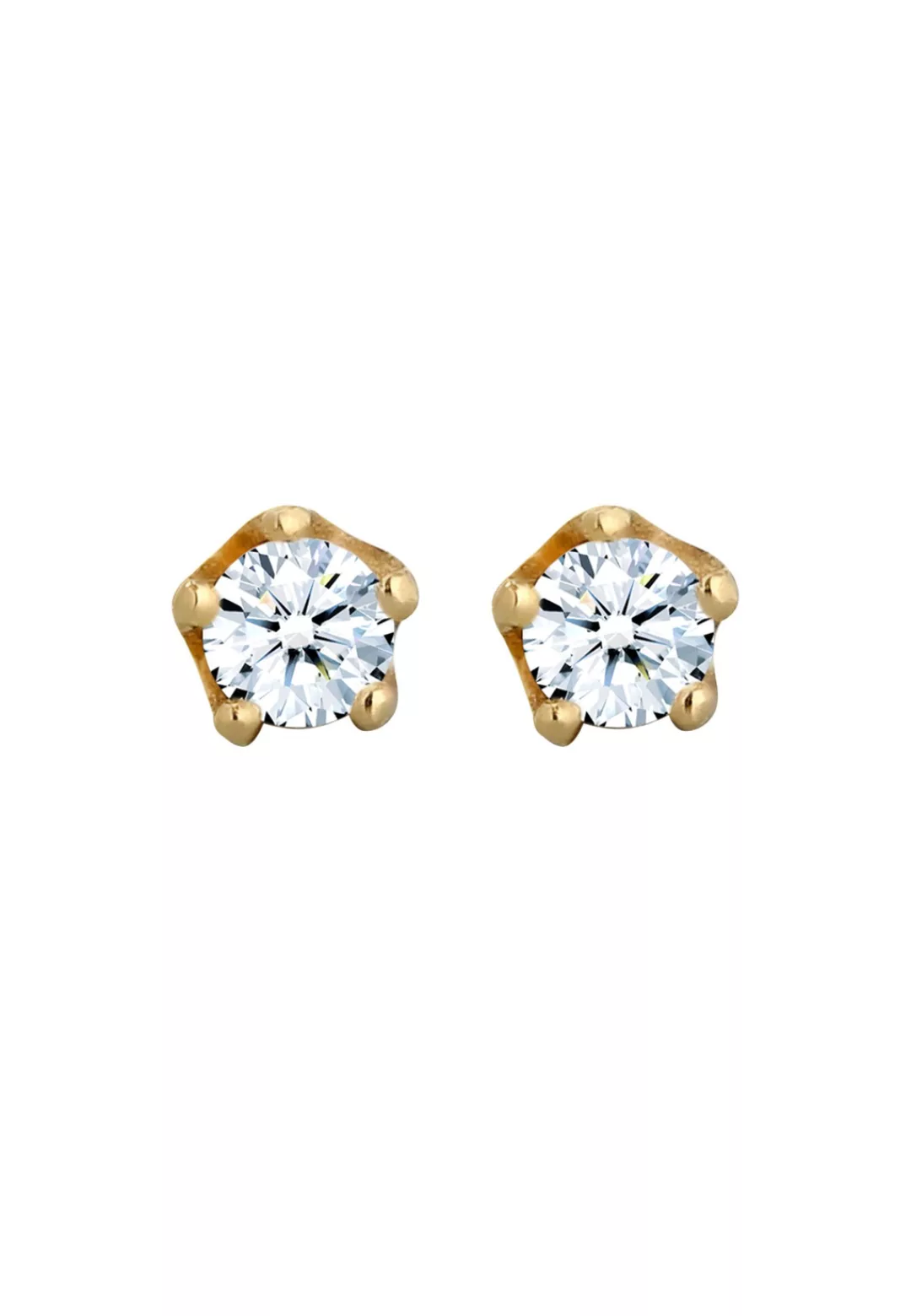 Elli DIAMONDS Paar Ohrstecker »Klassisch Elegant Diamant (0.22 ct.) 585 Gel günstig online kaufen