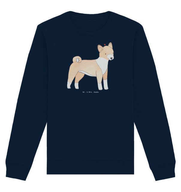 Mr. & Mrs. Panda Longpullover Größe S Basenji Moment - French Navy - Gesche günstig online kaufen