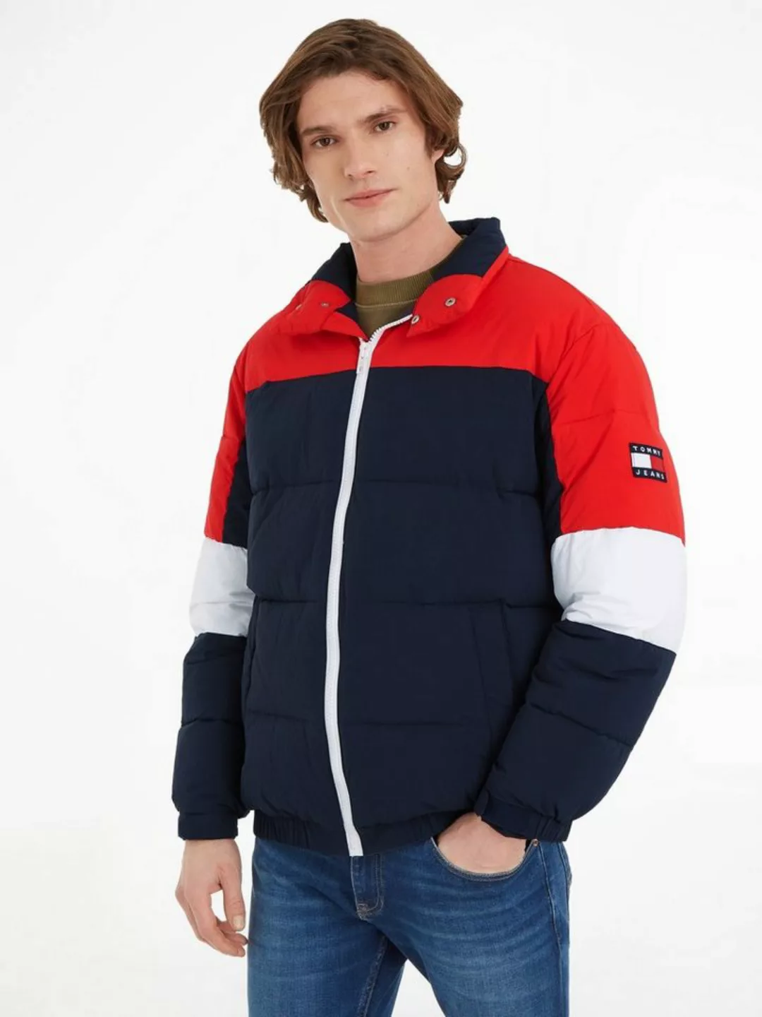 Tommy Jeans Steppjacke TJM RWB COLORBLOCK PUFFER günstig online kaufen