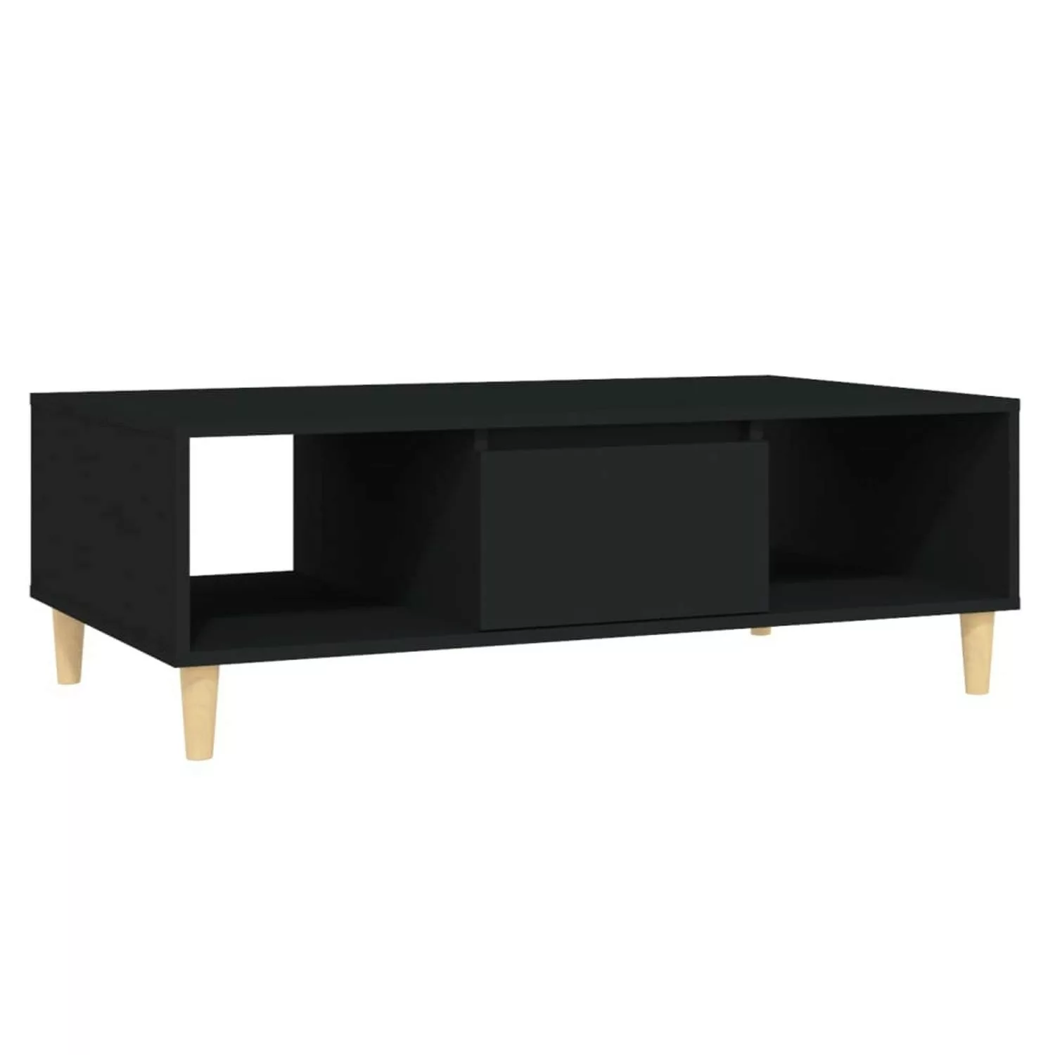 vidaXL Couchtisch Schwarz 103,5x60x35 cm Holzwerkstoff günstig online kaufen