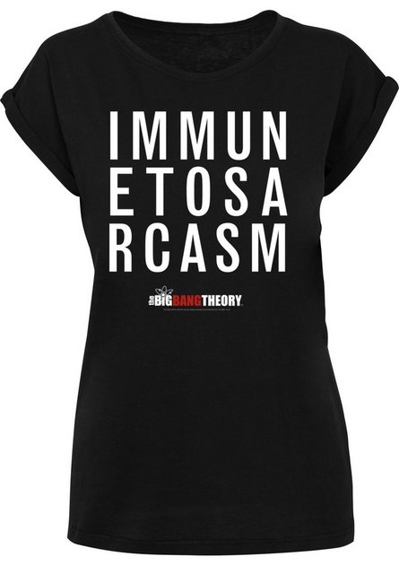 F4NT4STIC T-Shirt Big Bang Theory Immune To Sarcasm Damen,Premium Merch,Reg günstig online kaufen