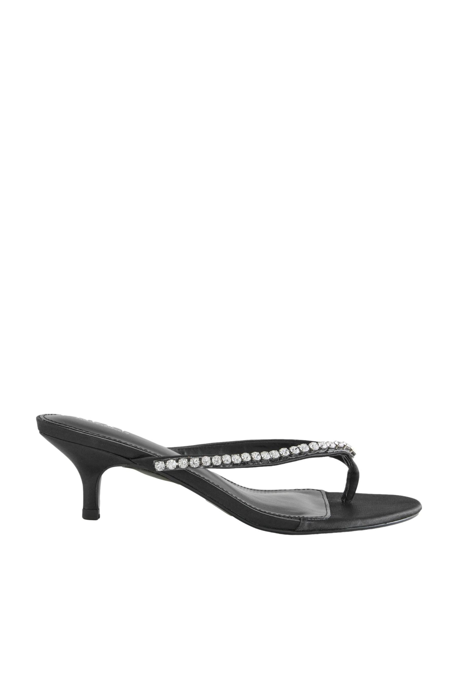 Next Forever Comfort® Pfennigabsatz-Zehentrenner Sandalette (1-tlg) günstig online kaufen