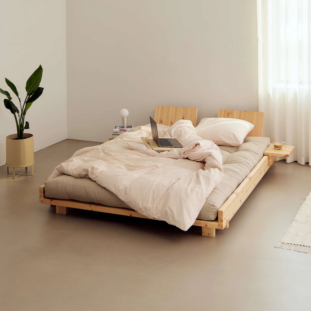 Karup Design Bettgestell "Social Bed, ohne Matratze, FSC-zertifiziertes Mas günstig online kaufen
