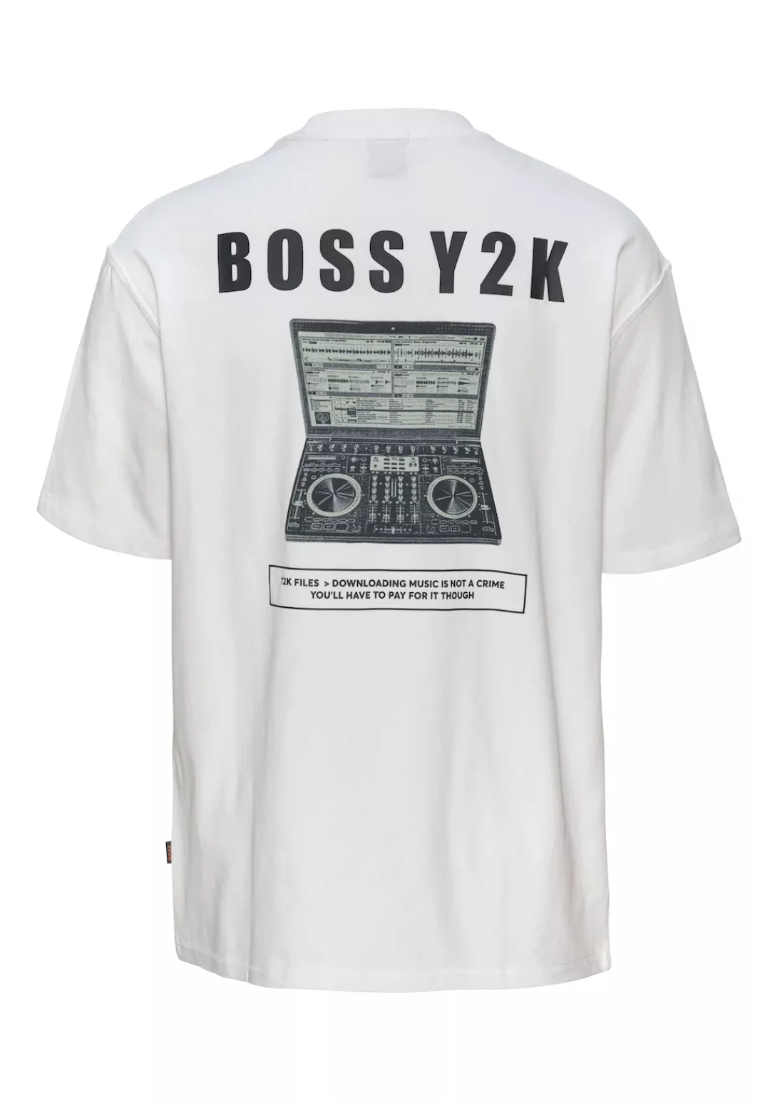 BOSS ORANGE Kurzarmshirt "TeeMusicY2K", mit modischem Druck günstig online kaufen