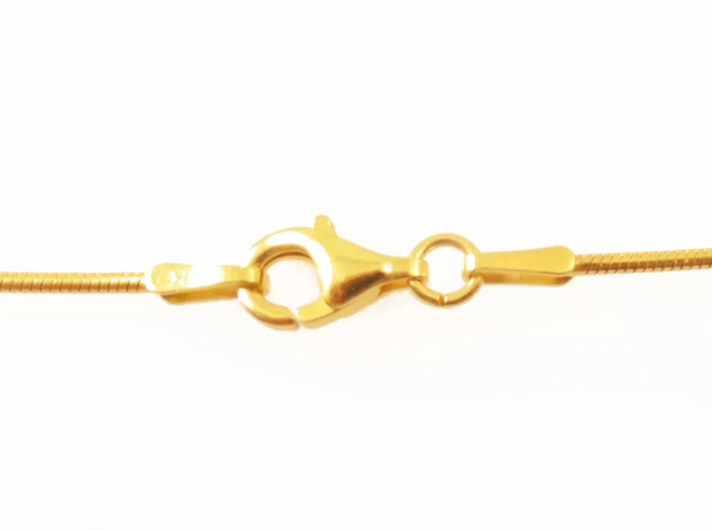 Schlangenkette Aus Vergoldetem 925er Silber 45 Cm günstig online kaufen