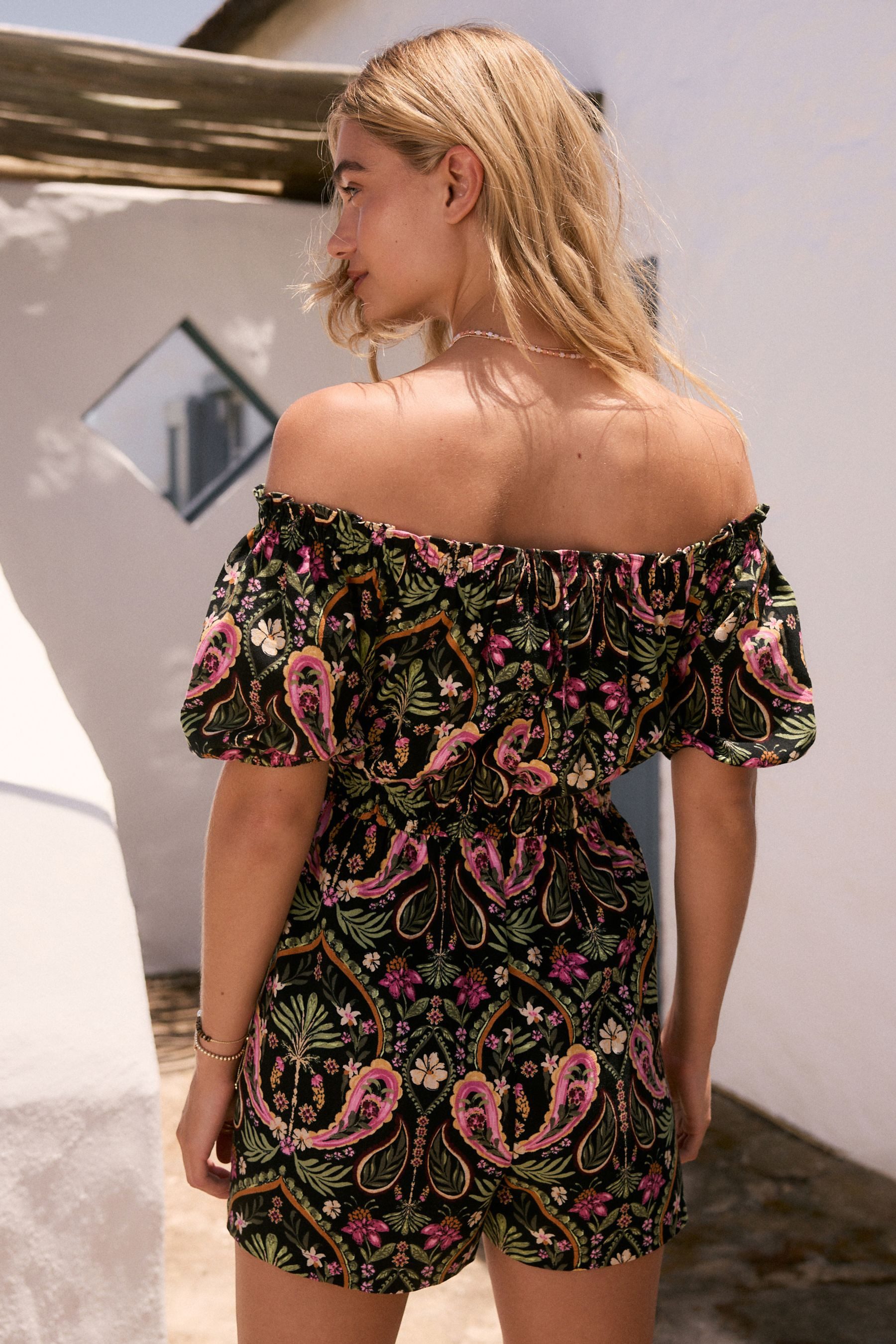 Next Playsuit Off-Shoulder Overall aus 100 % günstig online kaufen
