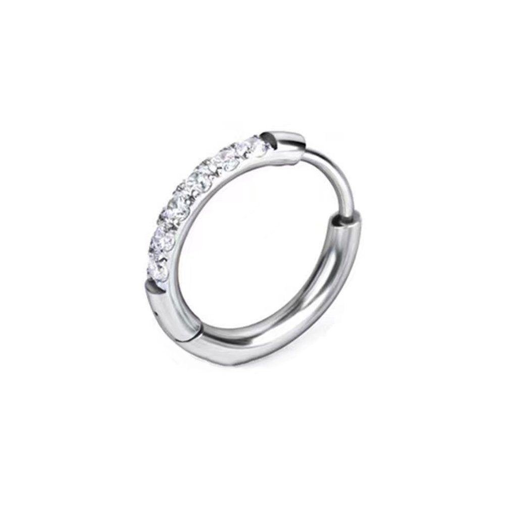 Karisma Schmuck Nasenpiercing Edelstahl Hinged Segmentring günstig online kaufen