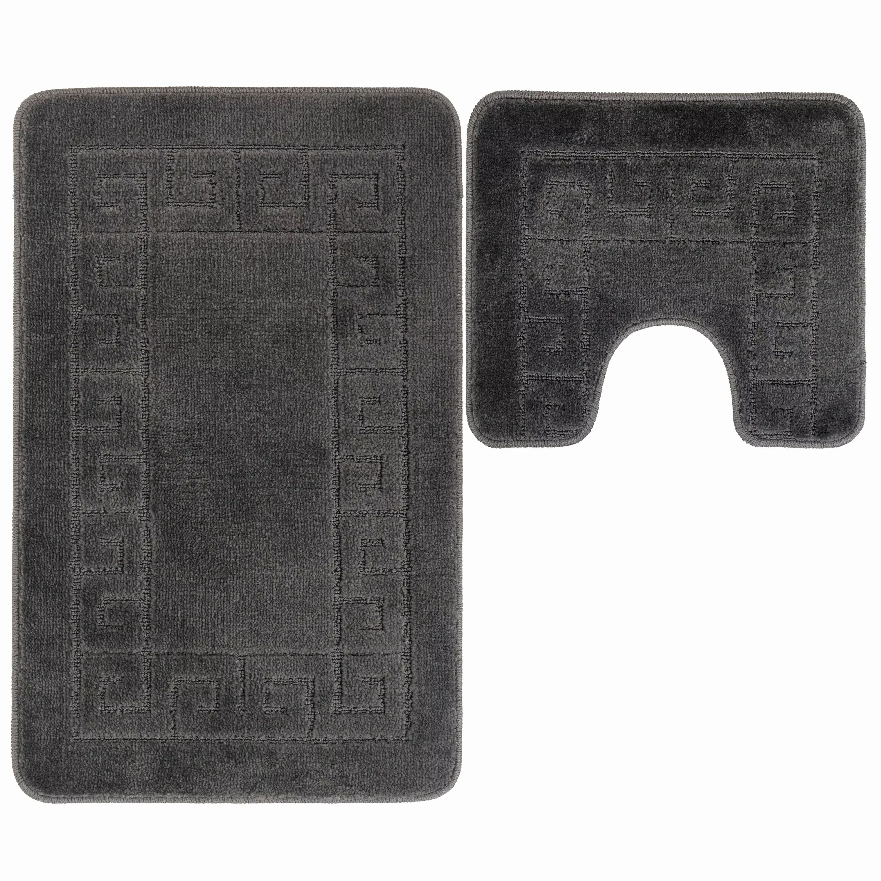 Ribelli Badematte Badezimmerteppich Set 2tlg, Badezimmermatte günstig online kaufen