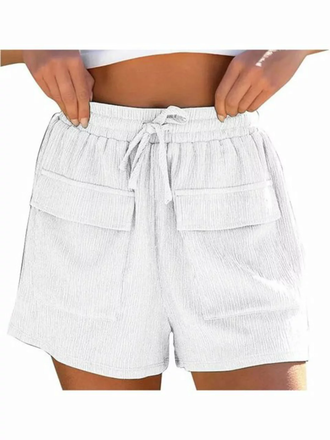 KIKI Strandshorts Shorts Damen Sommer Beach Shorts Mit Taschen Mode Sport S günstig online kaufen