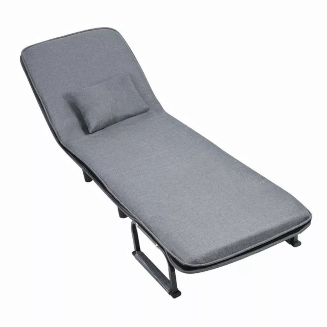 Rutaqian Schlafsofa 3-in-1-Schlafsofa, umwandelbares Schlafsofa, Grau, 1 Te günstig online kaufen