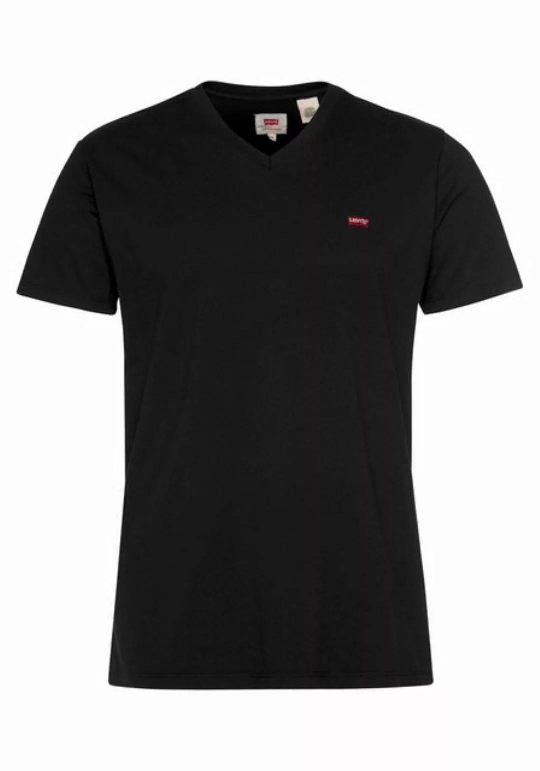 Levi's® V-Shirt LE ORIGINAL HM VNECK mit Logostickerei günstig online kaufen