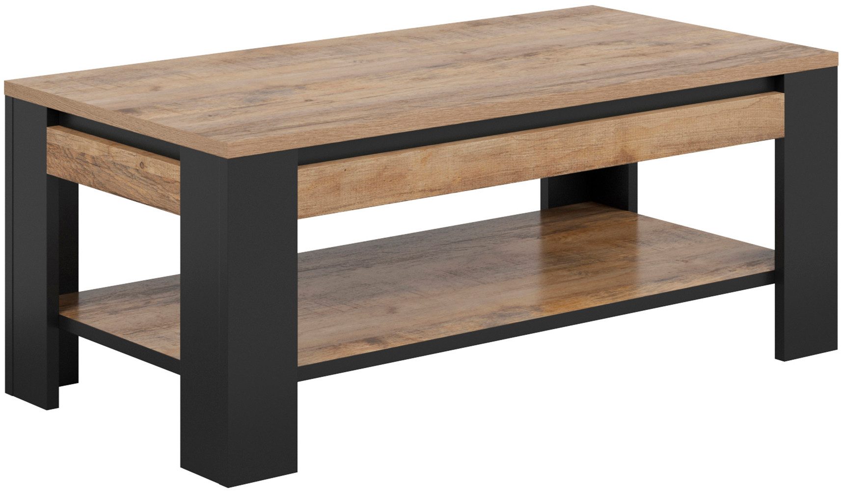 INOSIGN Couchtisch "Tudor, Breite 120 cm, Sofatisch für Wohnzimmer", Tisch günstig online kaufen