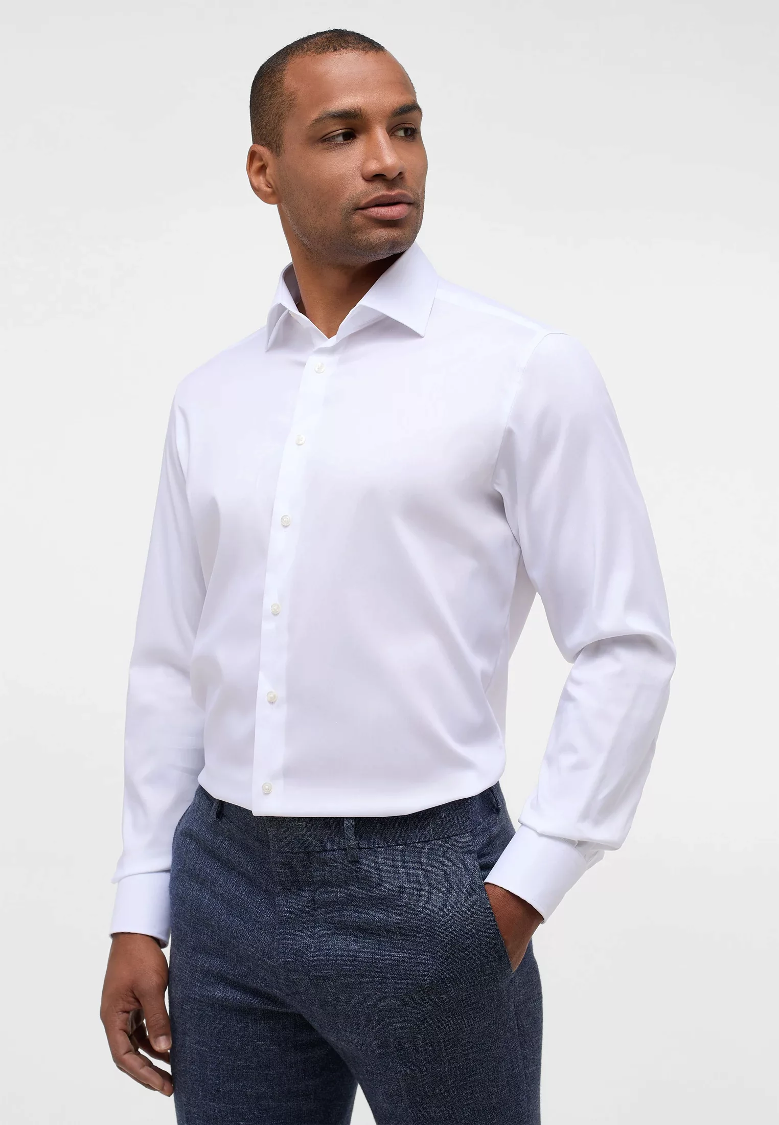 Eterna Businesshemd - Performance Shirt -  Langarm Hemd - MODERN FIT - Stre günstig online kaufen