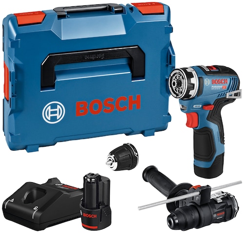 Bosch Professional Akku Bohrschrauber GSR 12V-35 FC mit 2 x 3 Ah GFA in L-B günstig online kaufen