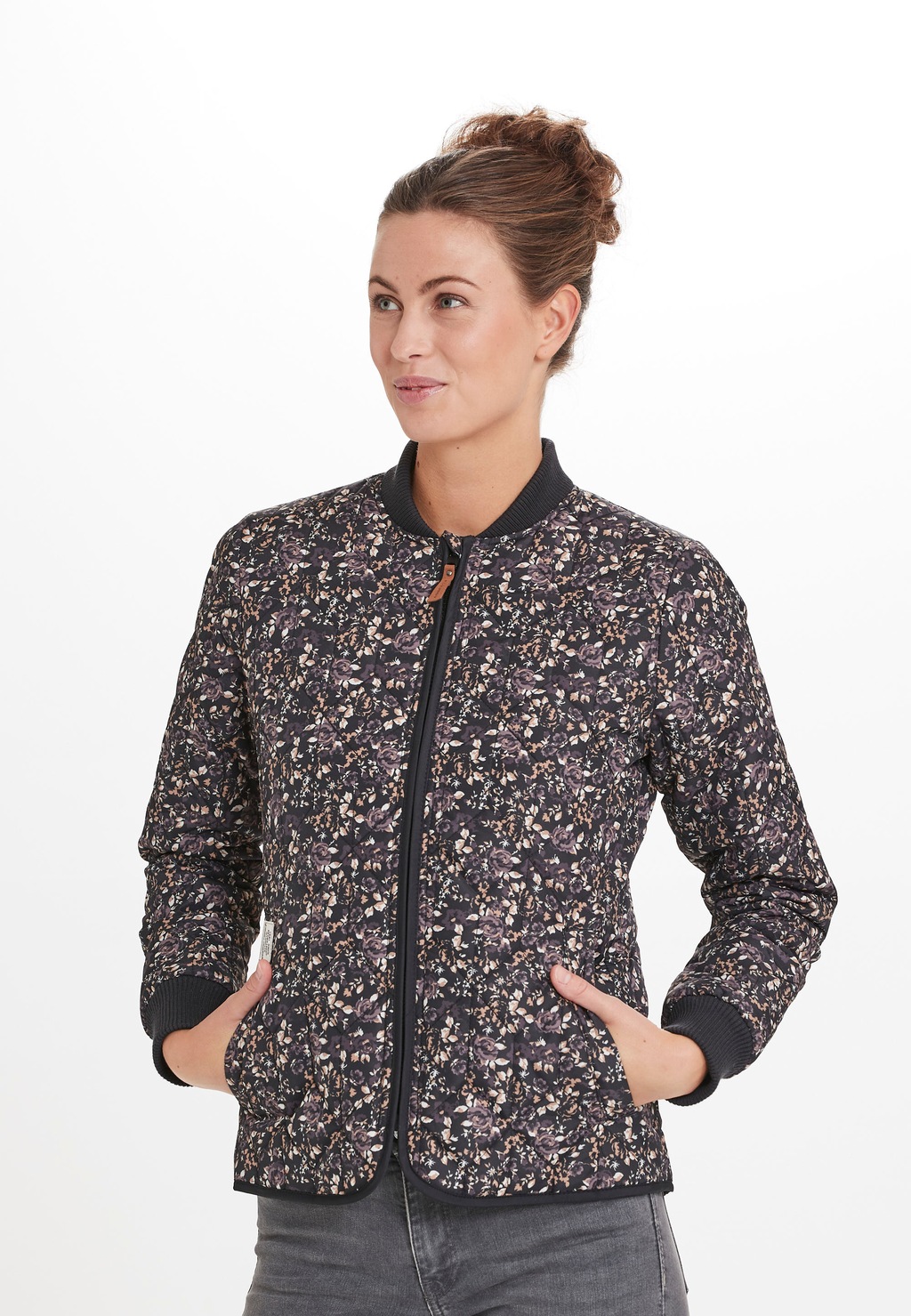 WEATHER REPORT Outdoorjacke "Floral", mit floralem Allover-Muster günstig online kaufen