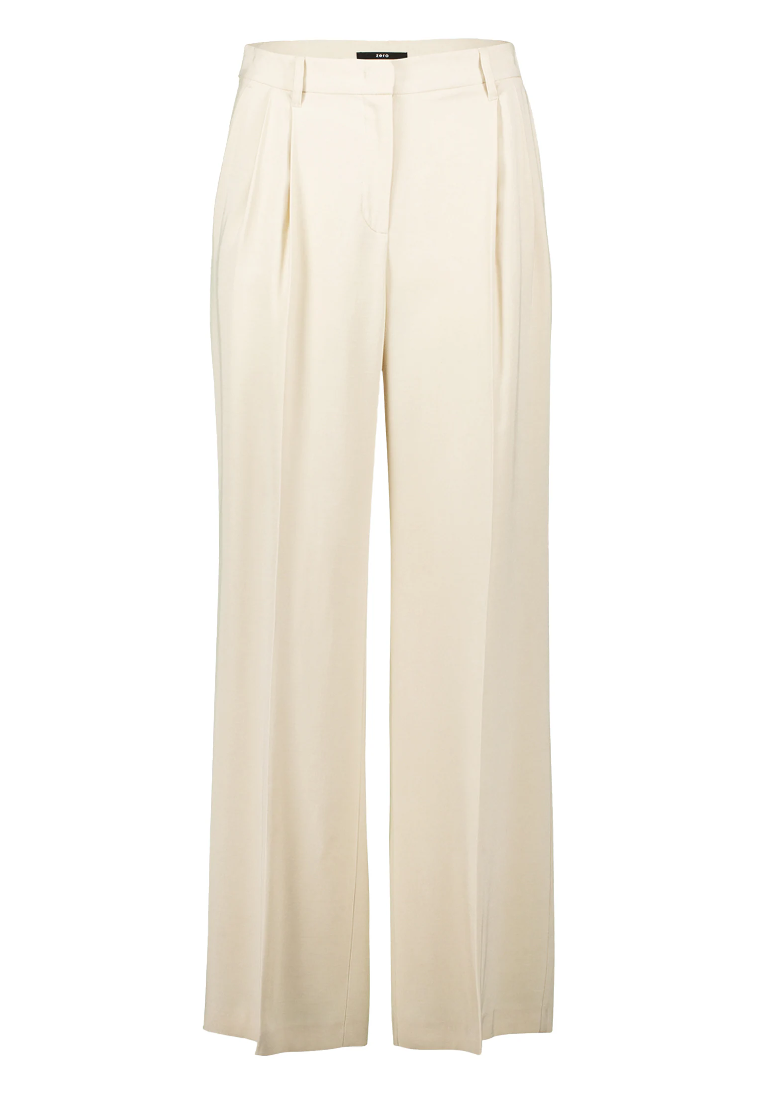 Zero Stoffhose "zero Damen Stoffhose mit Bundfalten 30 Inch", Falten günstig online kaufen