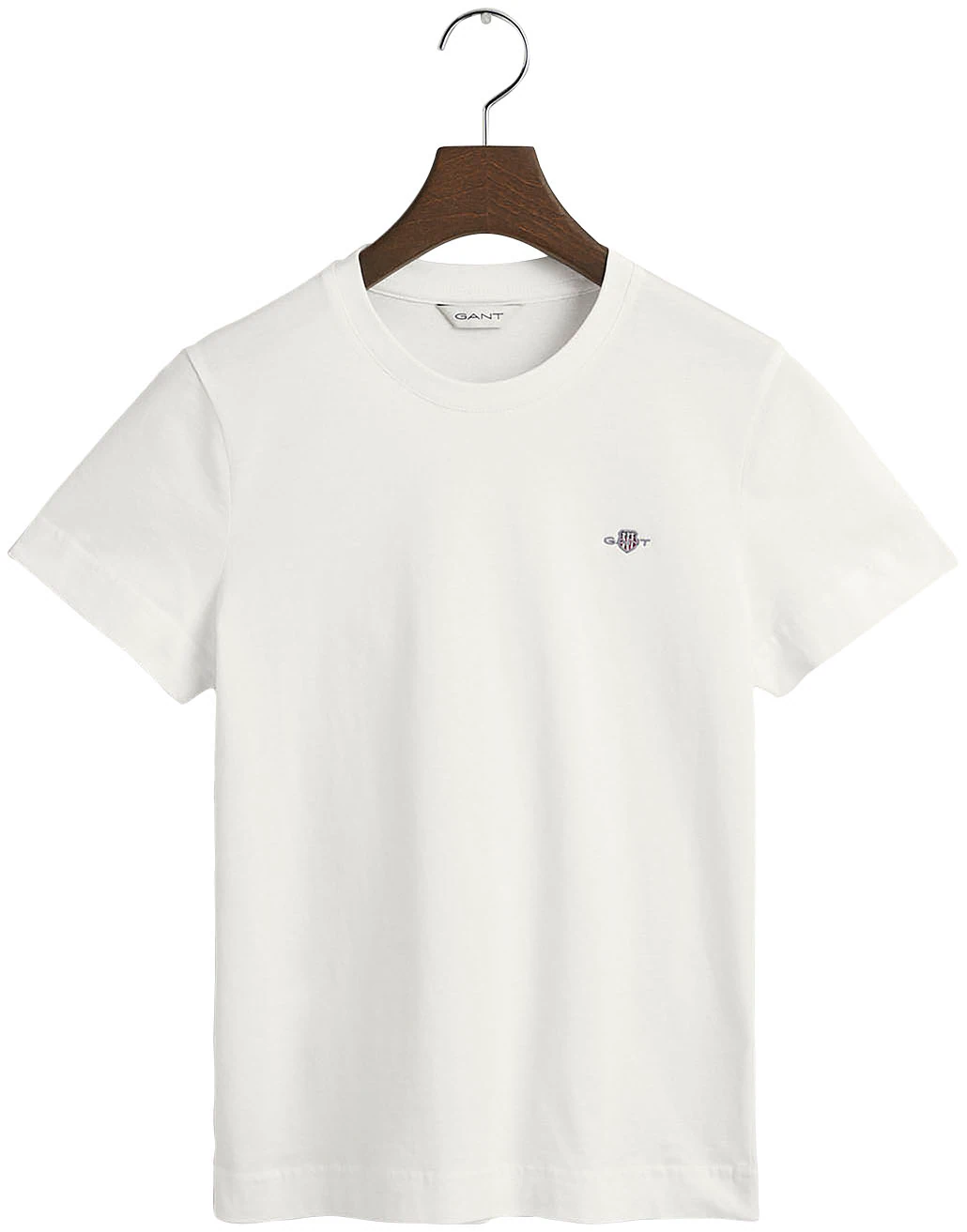 Gant T-Shirt "REG SHIELD KA T-SHIRT", mit einer kleinen aufgestickten Wappe günstig online kaufen