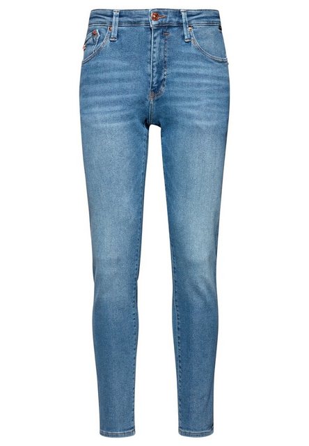 Mavi Regular-fit-Jeans Regular Fit Jeans Tapered Leg Denim Hose Stretch Pan günstig online kaufen