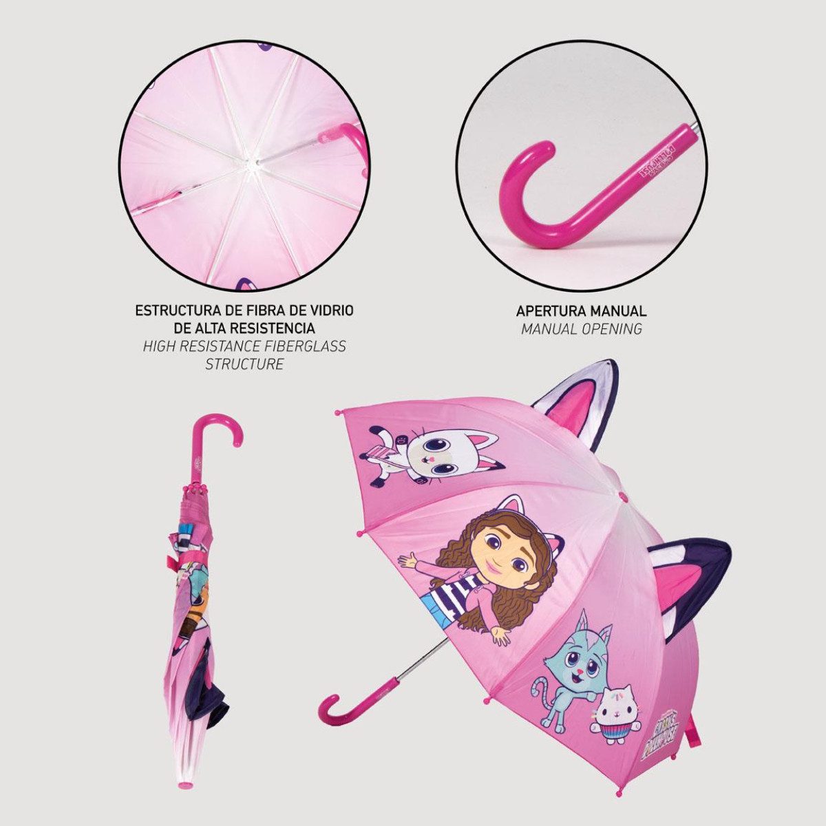 Cerda Stockregenschirm Gabby´s Dollhouse Regenschirm ? günstig online kaufen