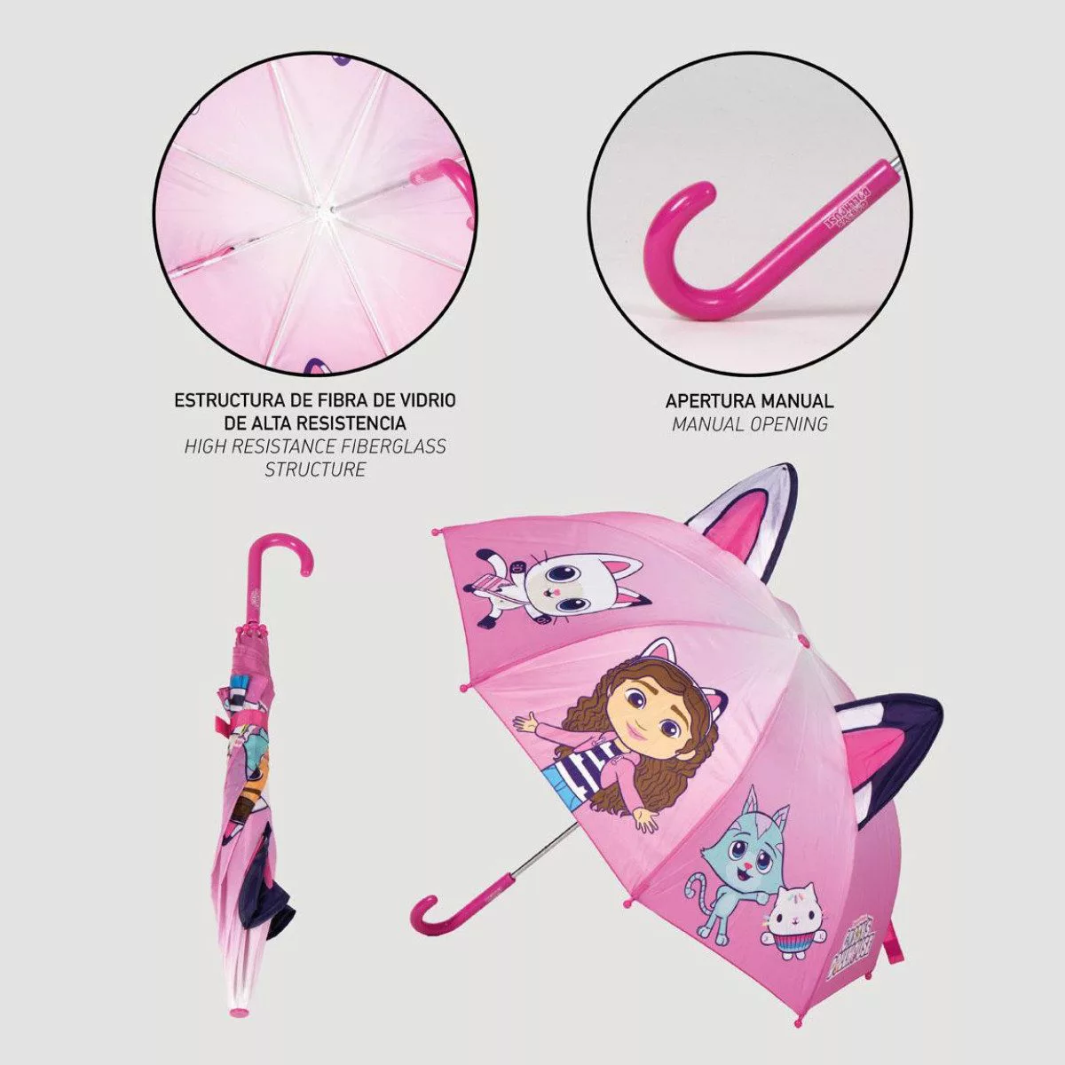 Cerda Stockregenschirm Gabby´s Dollhouse Regenschirm ? günstig online kaufen