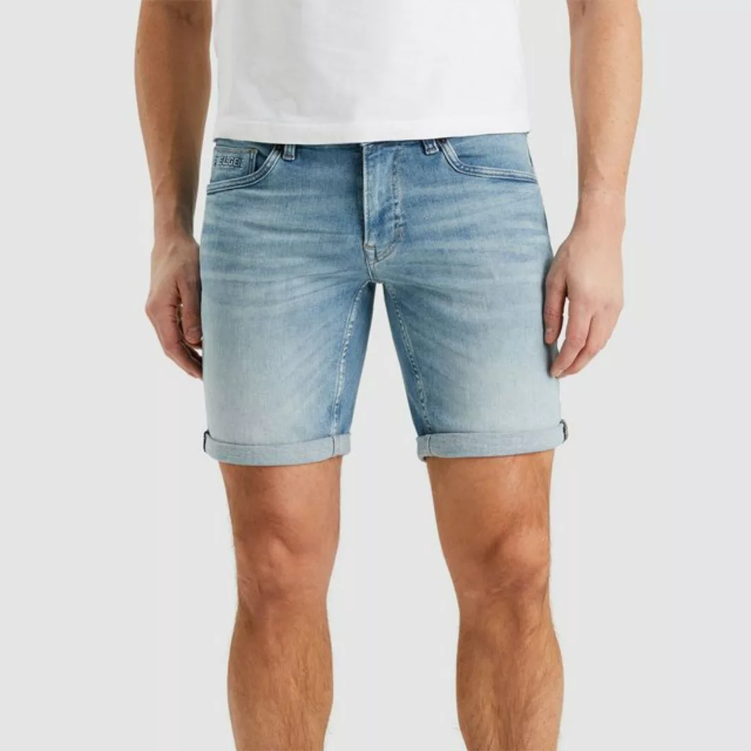 PME Legend Herren Jeans Short NIGHTFLIGHT - Regular Fit - Blau - Grau günstig online kaufen