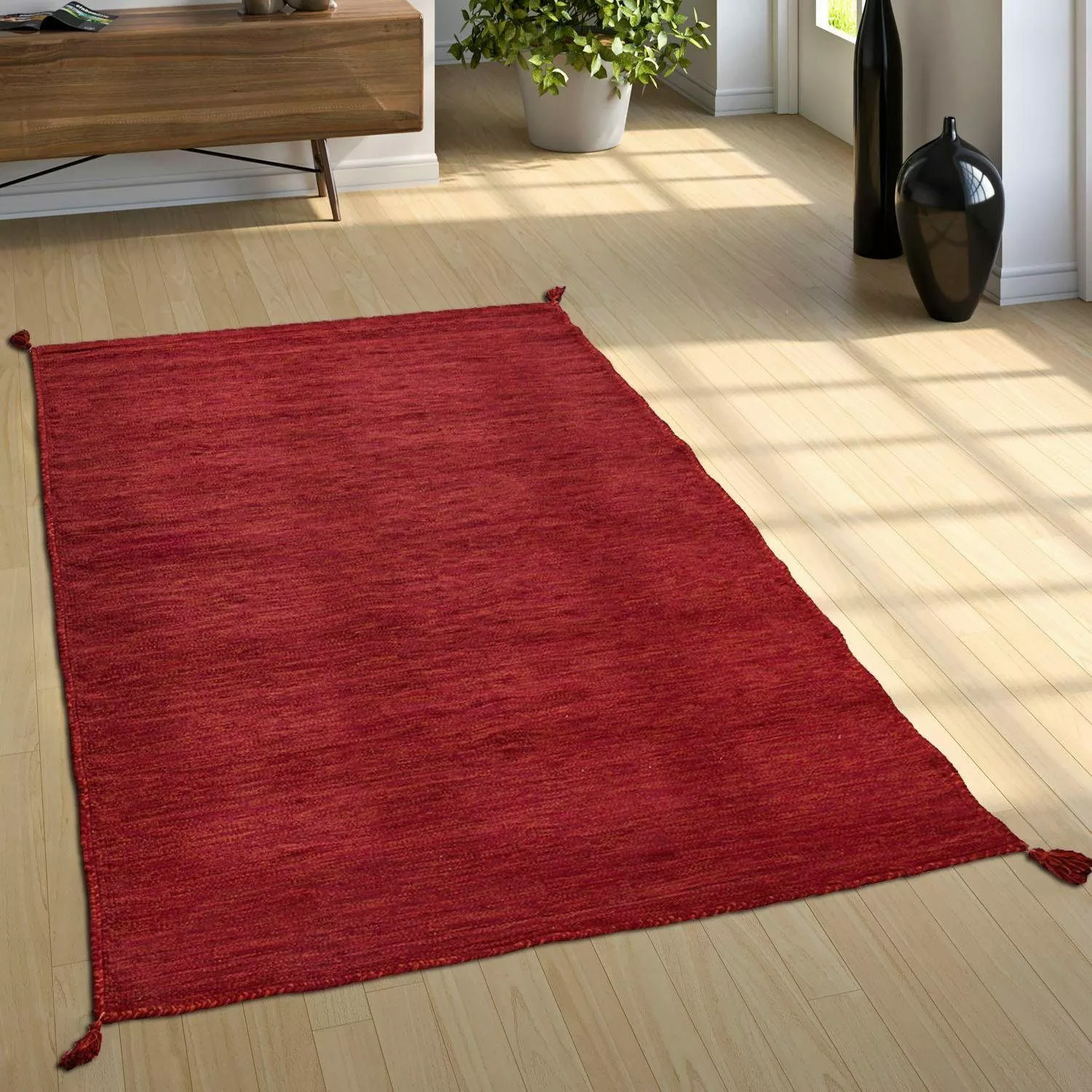 Paco Home Teppich Kilim 210, rechteckig, günstig online kaufen