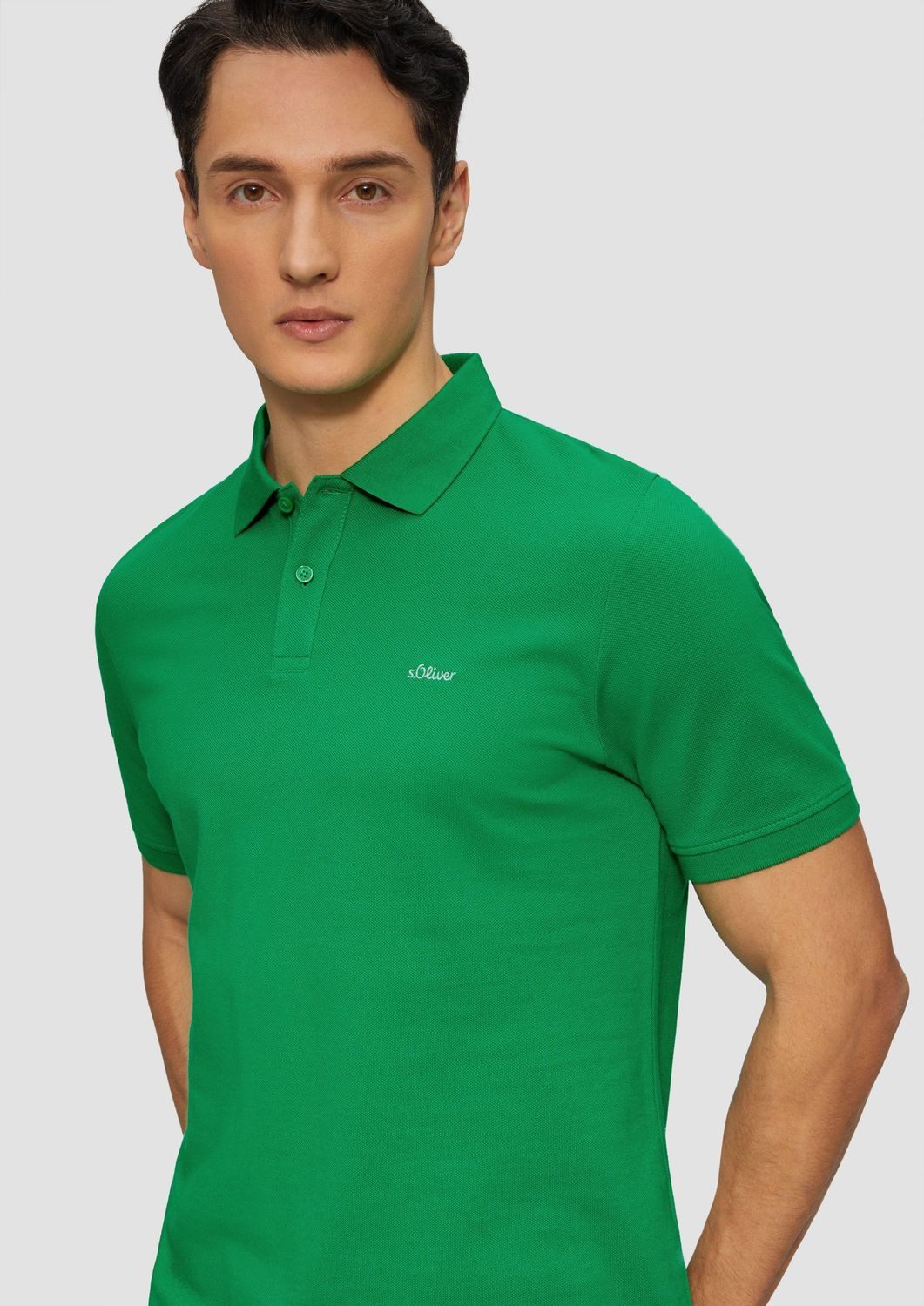 s.Oliver Poloshirt mit Logostickerei günstig online kaufen
