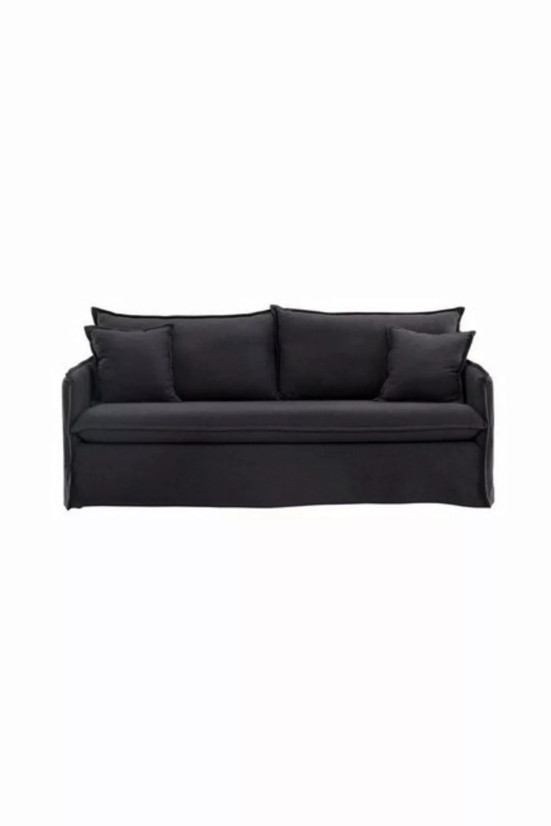 ebuy24 Sofa Nova Sofa 3 Personen schwarz. günstig online kaufen