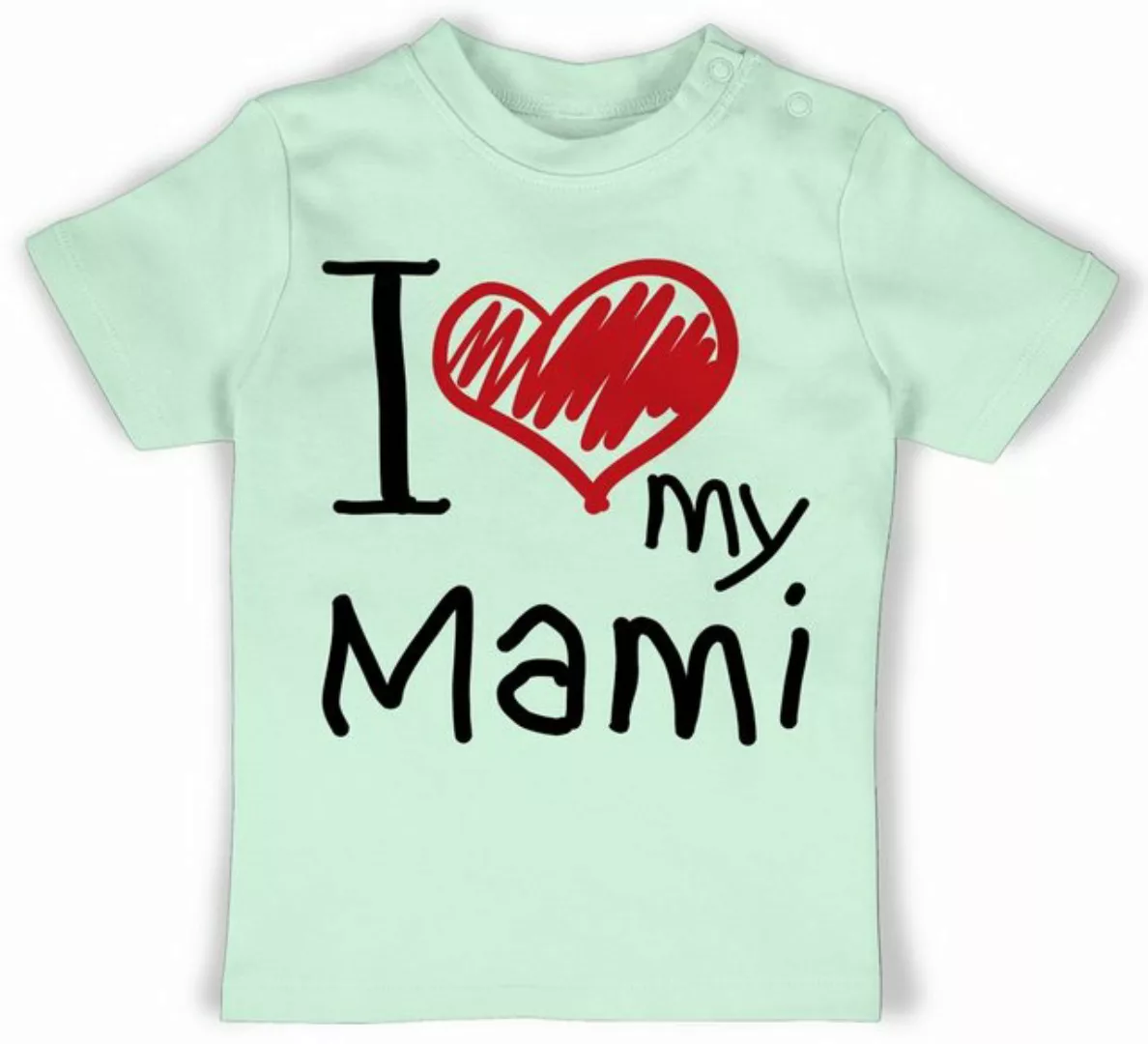 Shirtracer T-Shirt I love my Mami Mama günstig online kaufen