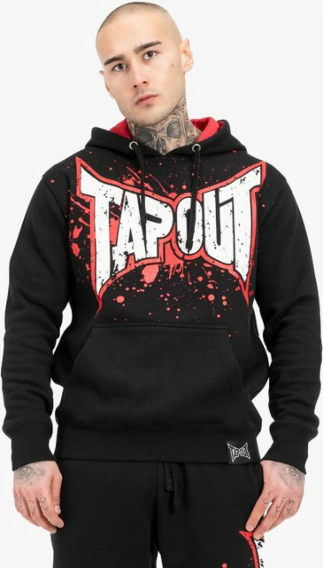 TAPOUT Hoodie Tapout Herren Kapuzenpullover Splashing günstig online kaufen