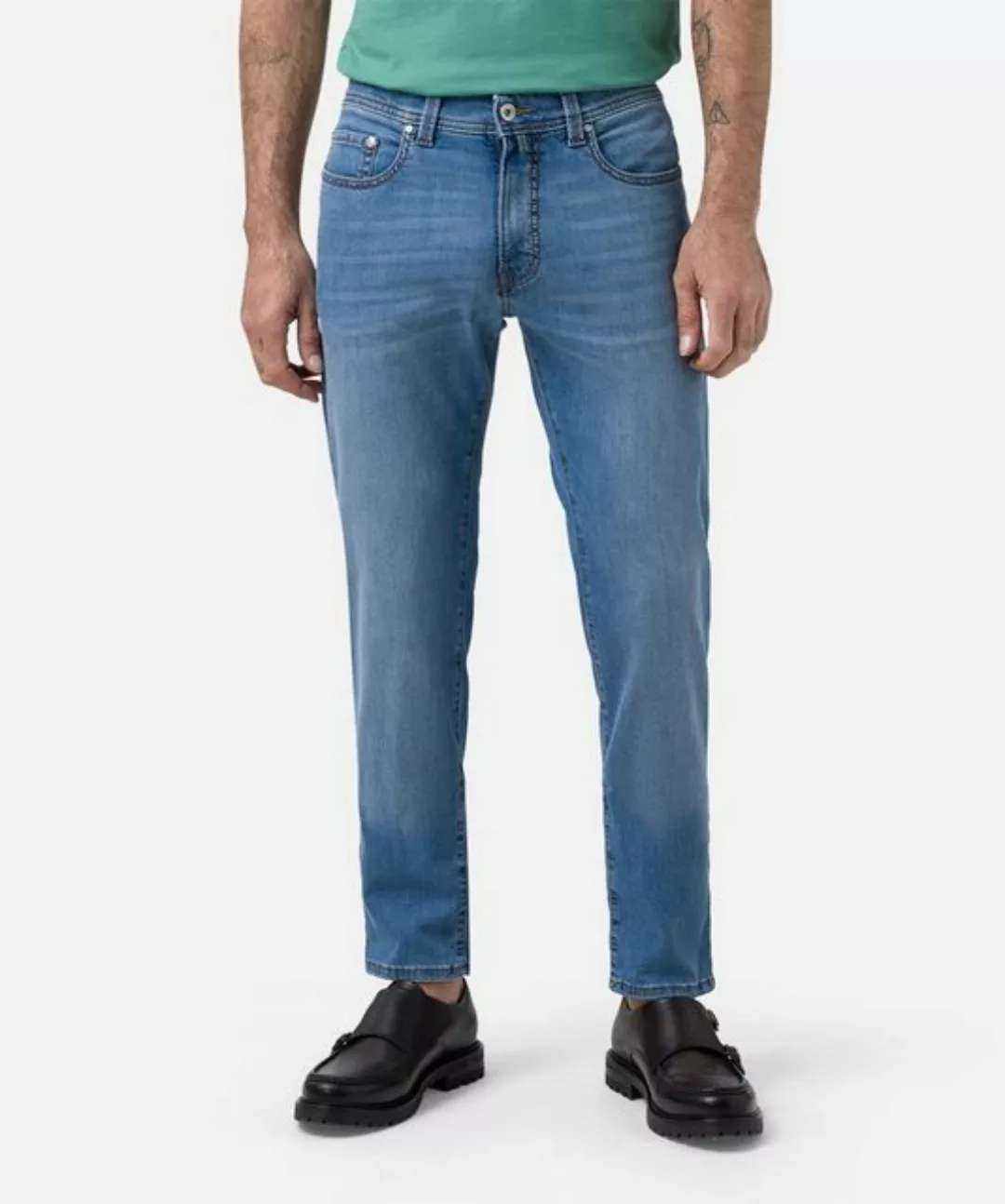 Pierre Cardin 5-Pocket-Jeans Lyon Tapered Futureflex Denim günstig online kaufen