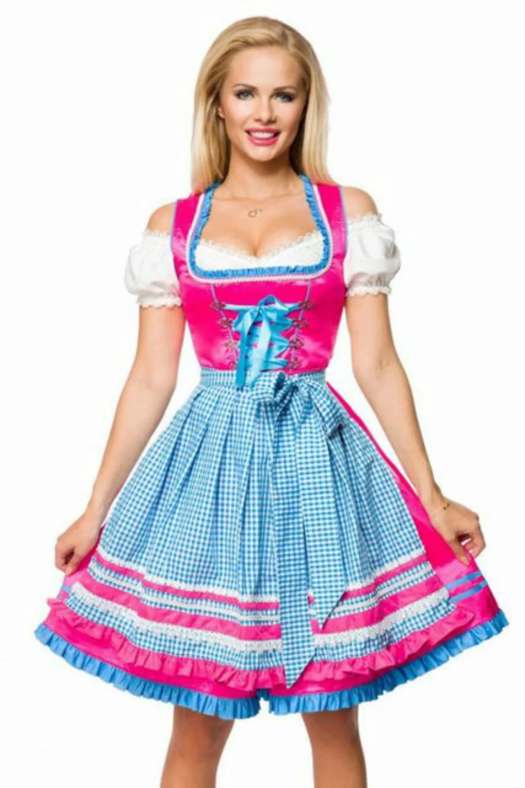 Dirndline Dirndl Tracht Dirndl Kleid Oktoberfest Wiesn Wasn Schürze Trachte günstig online kaufen