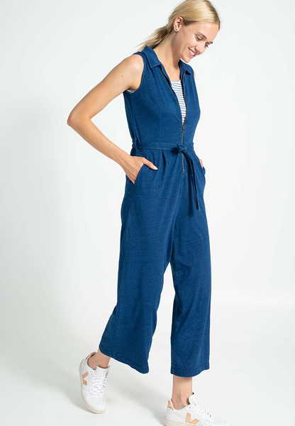 Jumpsuit Aus Bio-baumwolle | Jeans-jersey Jumpsuit günstig online kaufen